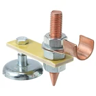 Магнитная сварочная головка, медный хвост, стабильность сварки, сильная Магнитная большая поддержка всасывания, мощный магнитный зажим, держатель, инструмент