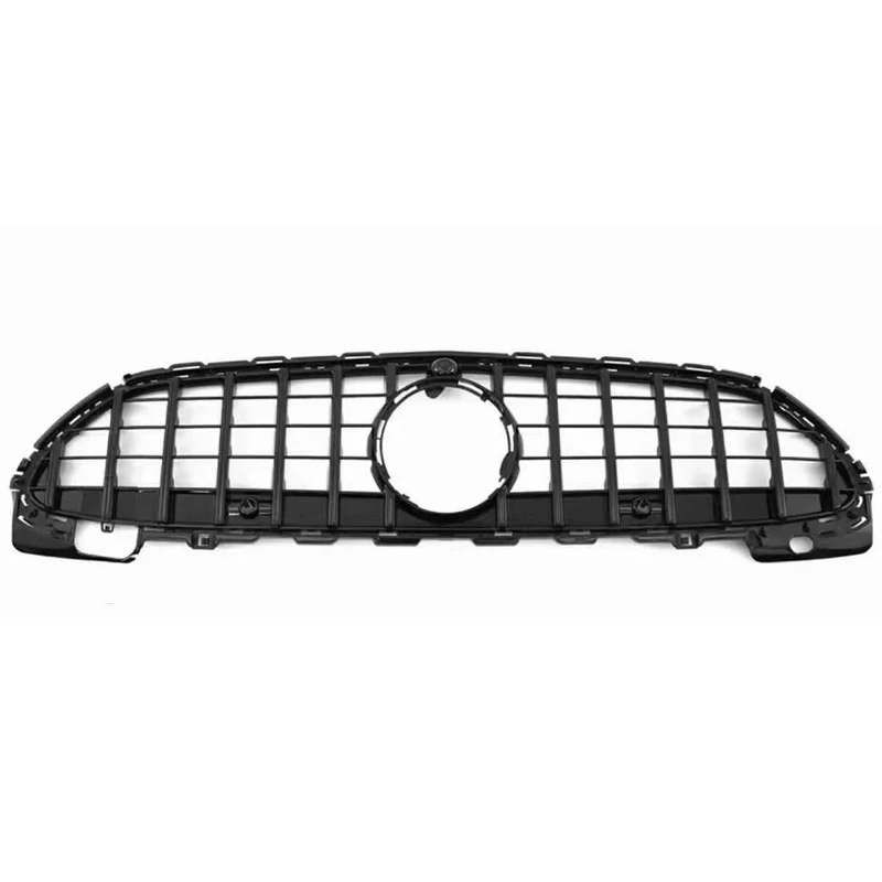 Передний гриль для C Class W206 C180 C200 C220d C300 2022 + Sport Edition GT Style серебристый/черный