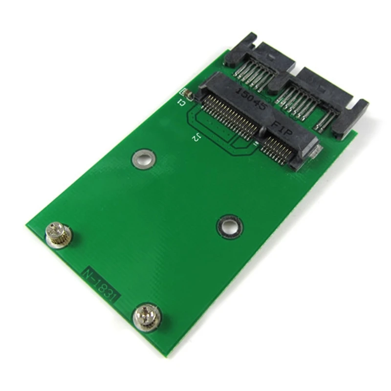 

Адаптер MSATA Mini PCI Express SSD на 3,5-дюймовый Micro преобразователь карты для компьютера ПК Аксессуары 24BB