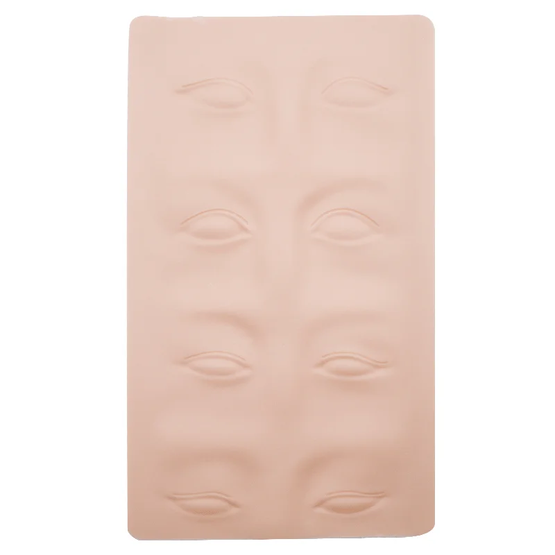 

D силиконовый тренажер для обучения перманентному макияжу, искусственная кожа, глаза, губы, лицо для микроблейдинга, тату-машинка для начинающих 1