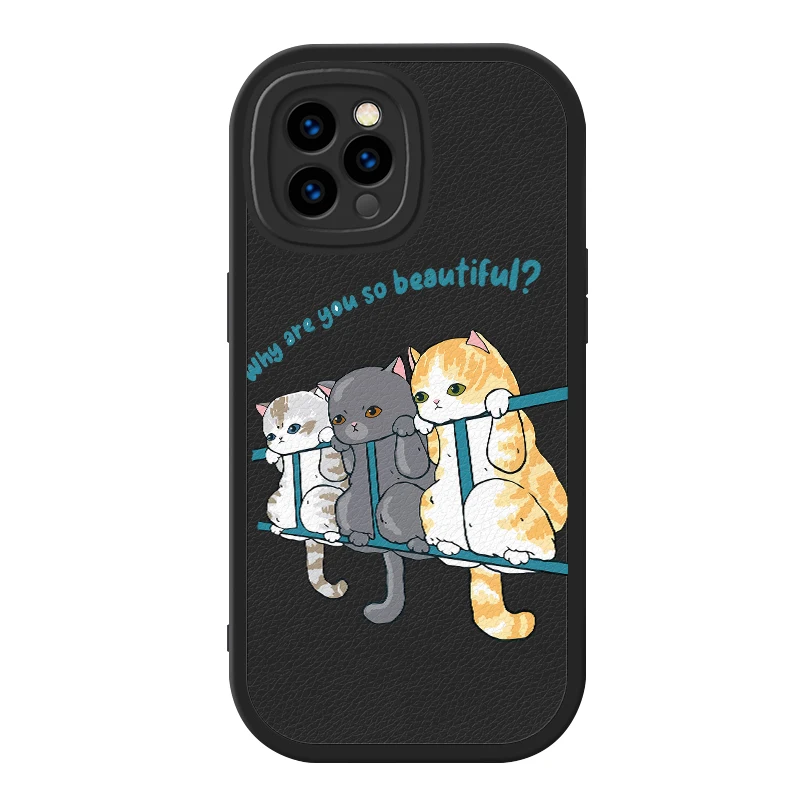 Милый чехол для телефона из овечьей кожи iPhone 11 pro защитный камеры с 3D мультяшным