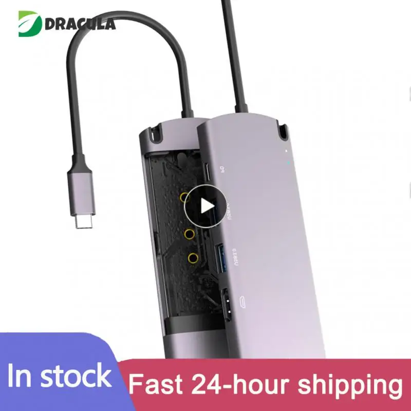 

M.2 NGFF Hard Disk Box + Docking Station 6-in-1 NGF Mobile Storage Dock Type-C Multiport Type C USB-C Adapter For Macbook Air