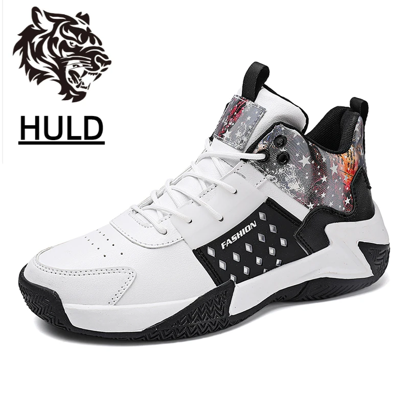 High-top Sneakers Training Sport Shoes Black White Anti-slip 39-46
