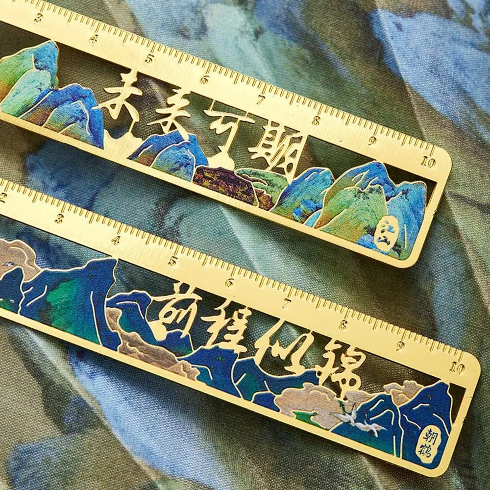 Металл металл полые закладки инструменты для рисования измерительный