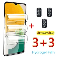 Full Glue Hydrogel Film For Samsung Galaxy A13 Screen Protector For Samsung A13 Lens Tempered Glass For Samsung Galaxy A13