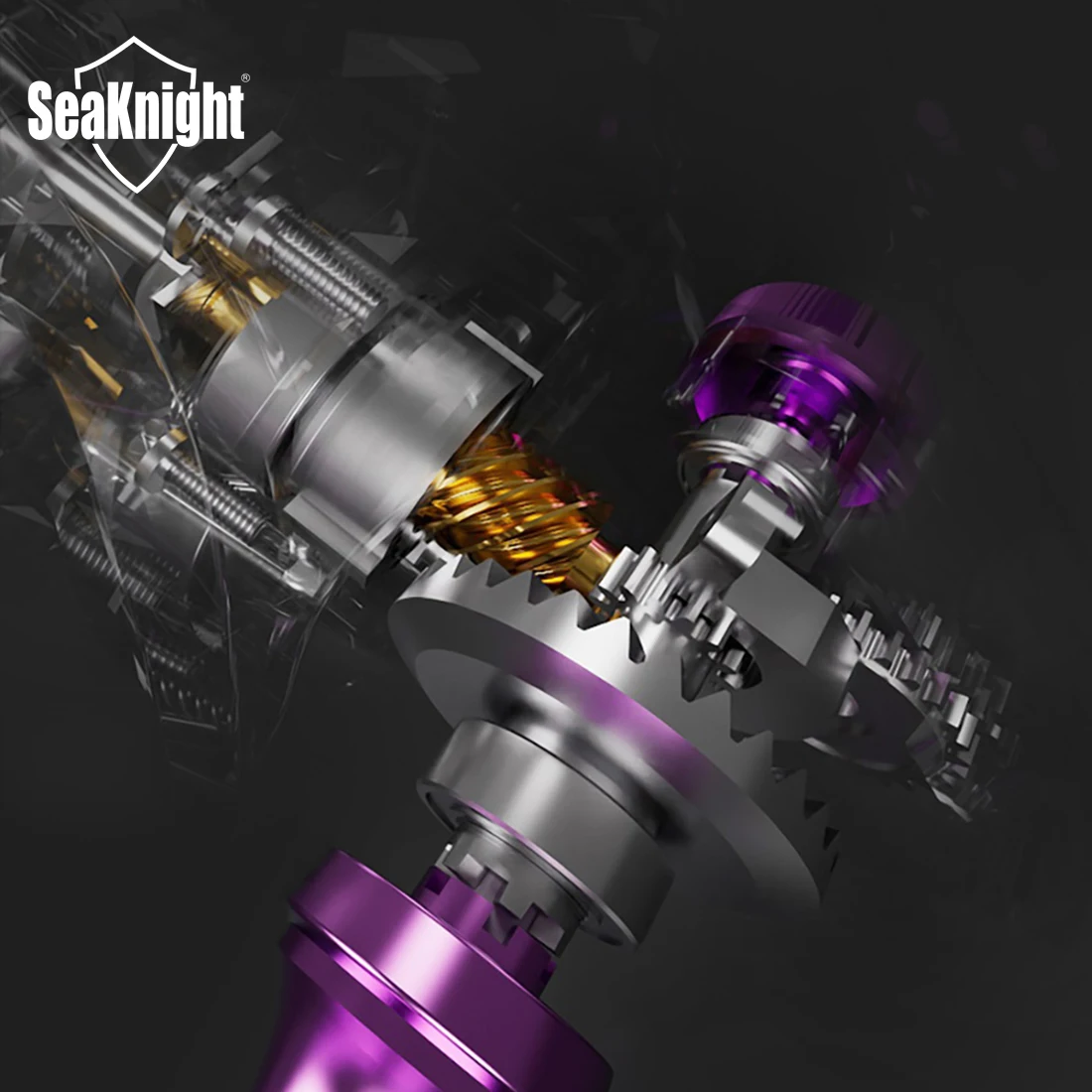 НОВАЯ цельнометаллическая спиннинговая рыболовная катушка SEAKNIGHT SK 7 моделей