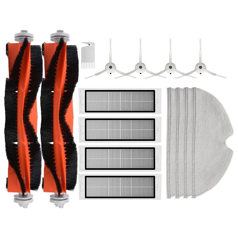 

Brush Mops HEPA Filters For Xiaomi 1S SDJQR02RR For Roborock S50 S51 S52 S55 S6 For XIAOWA E2 E3 E4 Vacuum Cleaner