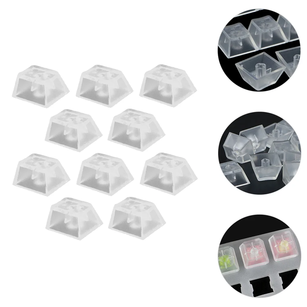 

Keycaps Keyboard Mechanical Esc Personalized Glorious Blank Caps Diy Aura Keycap Custom Simple Through Shine Gaming Profile Cool