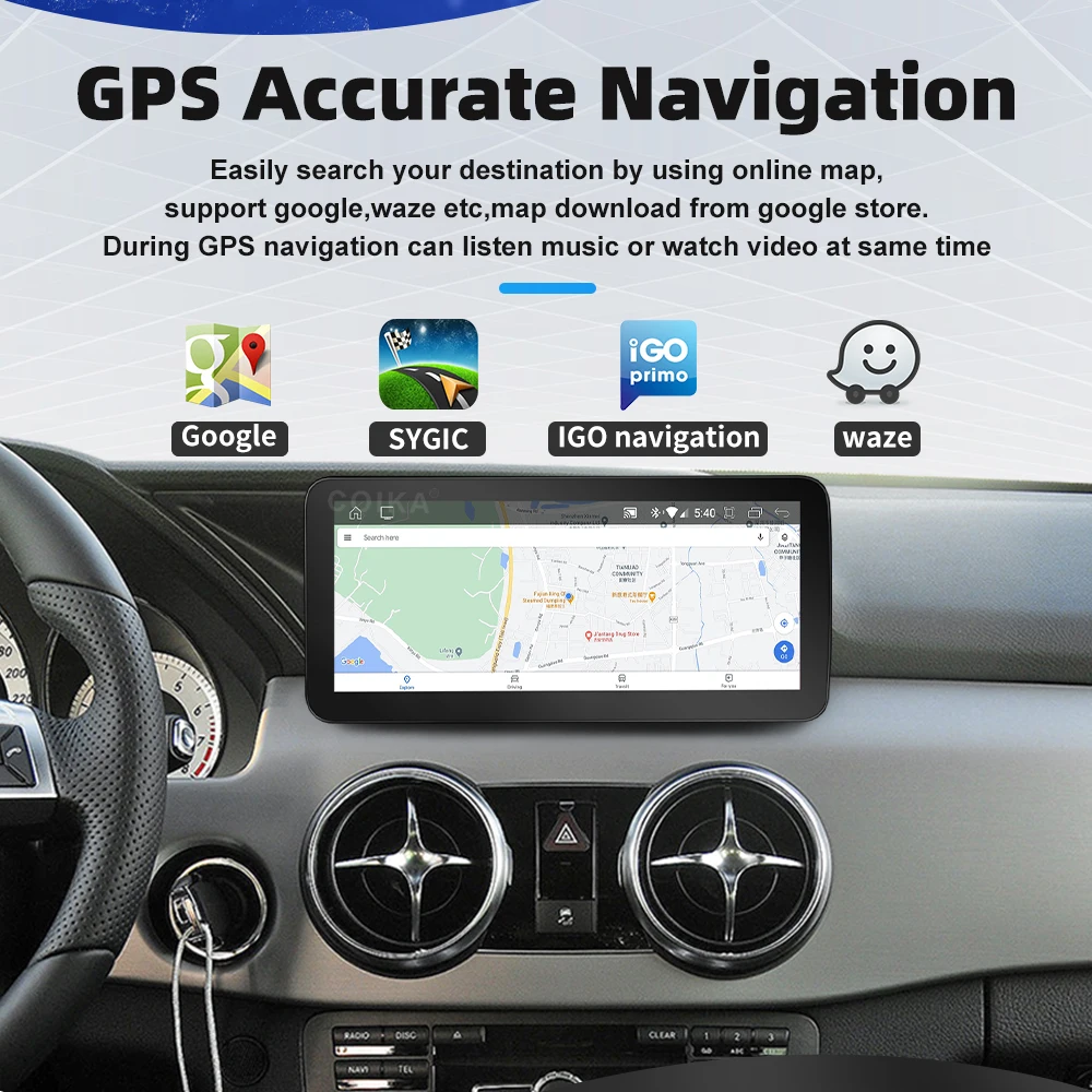 8-ядерная беспроводная автомобильная система Carplay Android 11 GPS навигация радио для