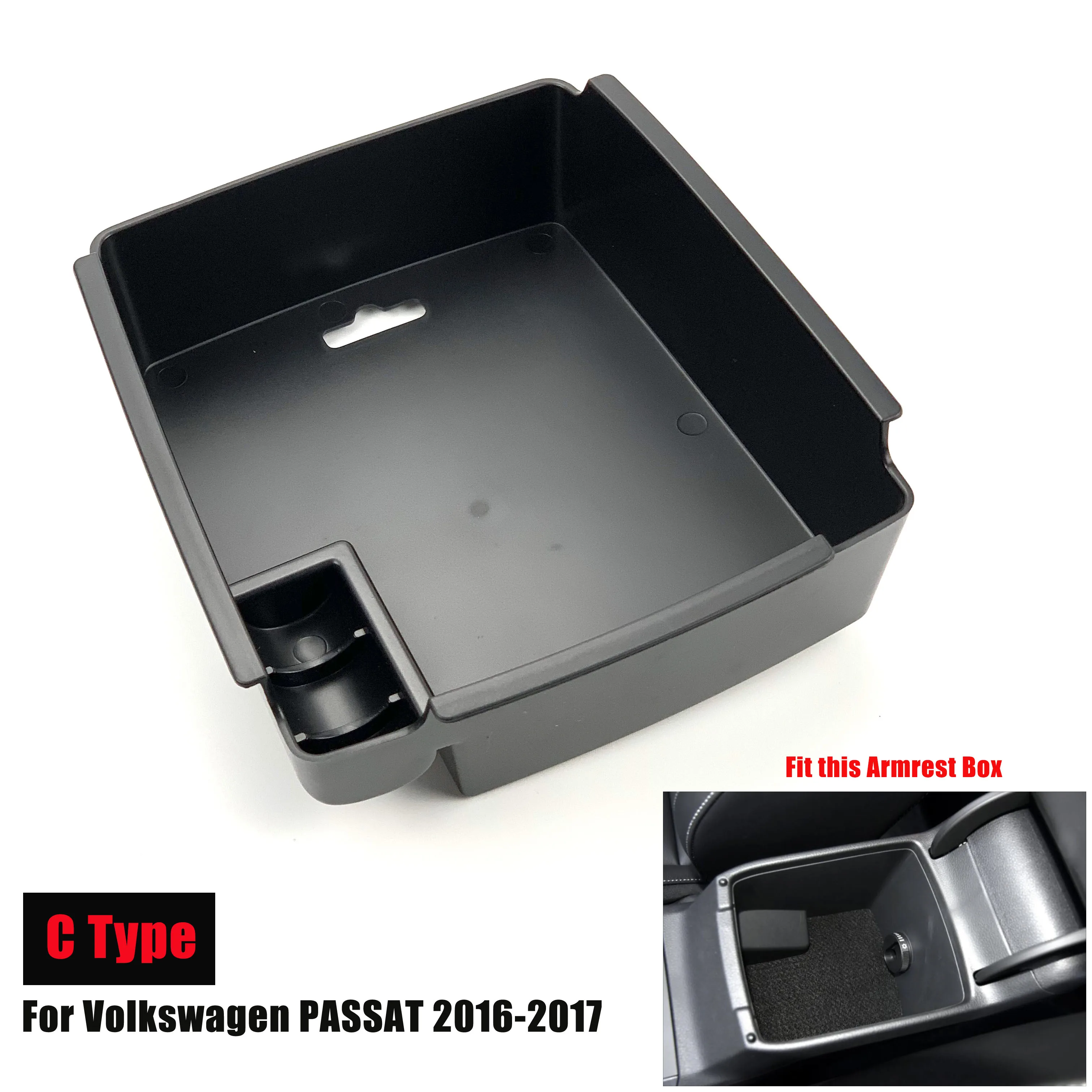 Car Armrest Box case For T-Cross Touareg Jetta Sharan Tiguan Touran Teramont Passat CC Variant Arteon Golf Sciocco MAGOTAN T-ROC |