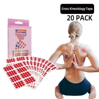 20 sheets kinesiology cross tape face tape sport muscle tape tense muscles sore joints
