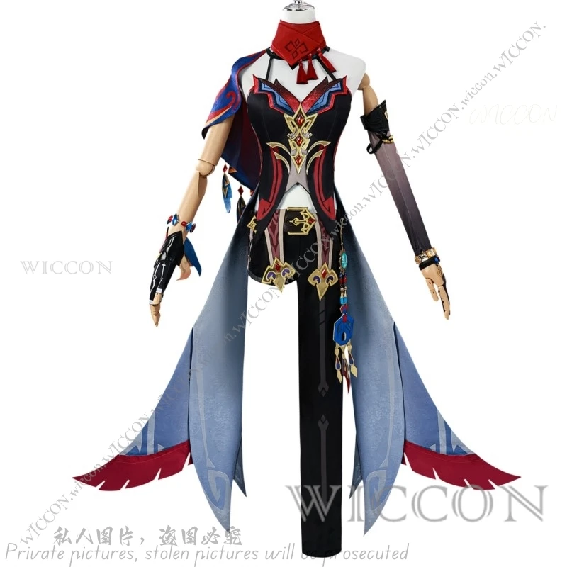 Chasca Genshin Impact Game Flower-Feather Clan Natlan Косплей Костюм Парик Новый Хэллоуин Вечеринка Cos