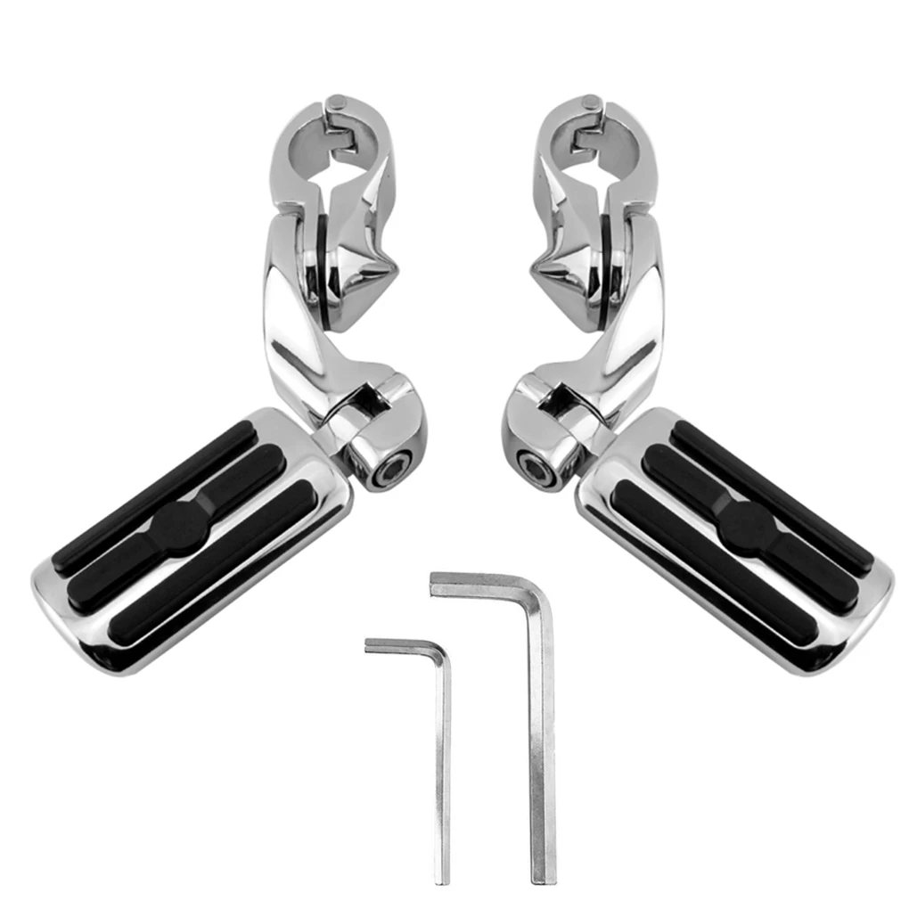 

1 пара, задняя педаль для мотоцикла, 32 мм