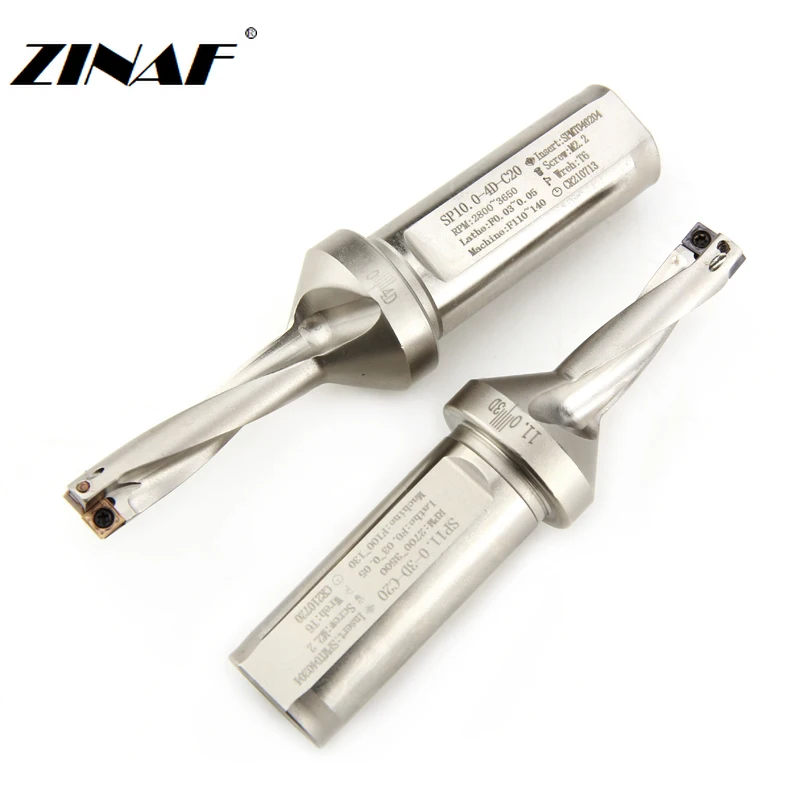 U-образное сверло C20- 2D 3D 4D 10 5 11 12 вставное малого диаметра быстрое для SPMT SPMT040204