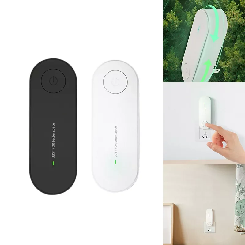 

Подключаемый очиститель воздуха для домашнего очистителя, мини-ионизатор воздуха для удаления дыма, портативный дезодорирующий освежител...