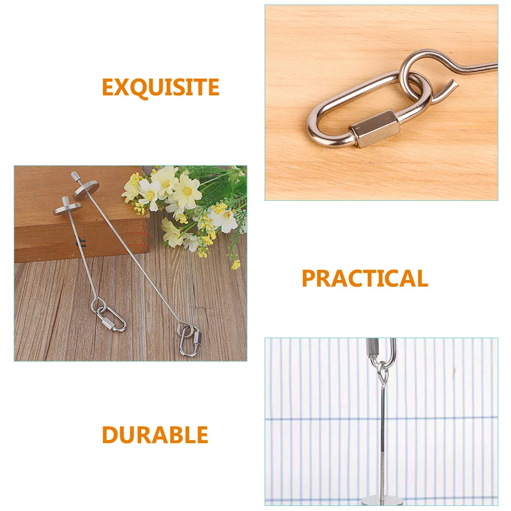 3 шт. кормушки для птиц с фруктовой вилкой шампур держатель палочек попугая