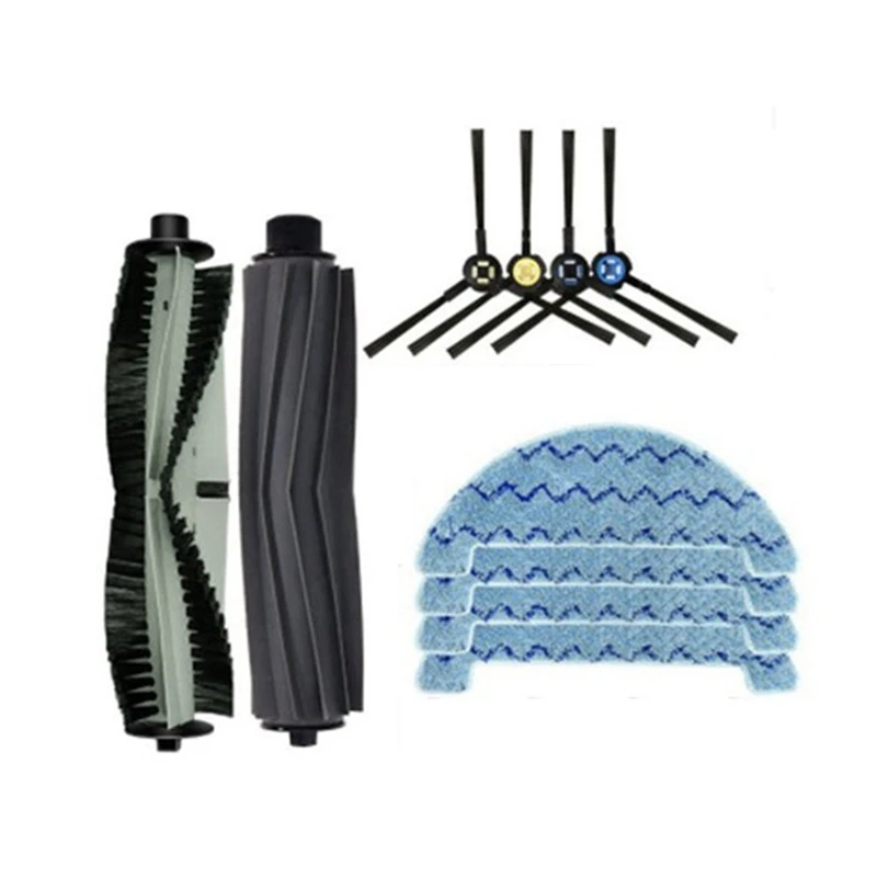 

Top Sale Main Brush Side Brush Mop Cloths Rag Replacement For ILIFE L100 Robot Vacuum Cleaner Spare Parts Accessories Kit