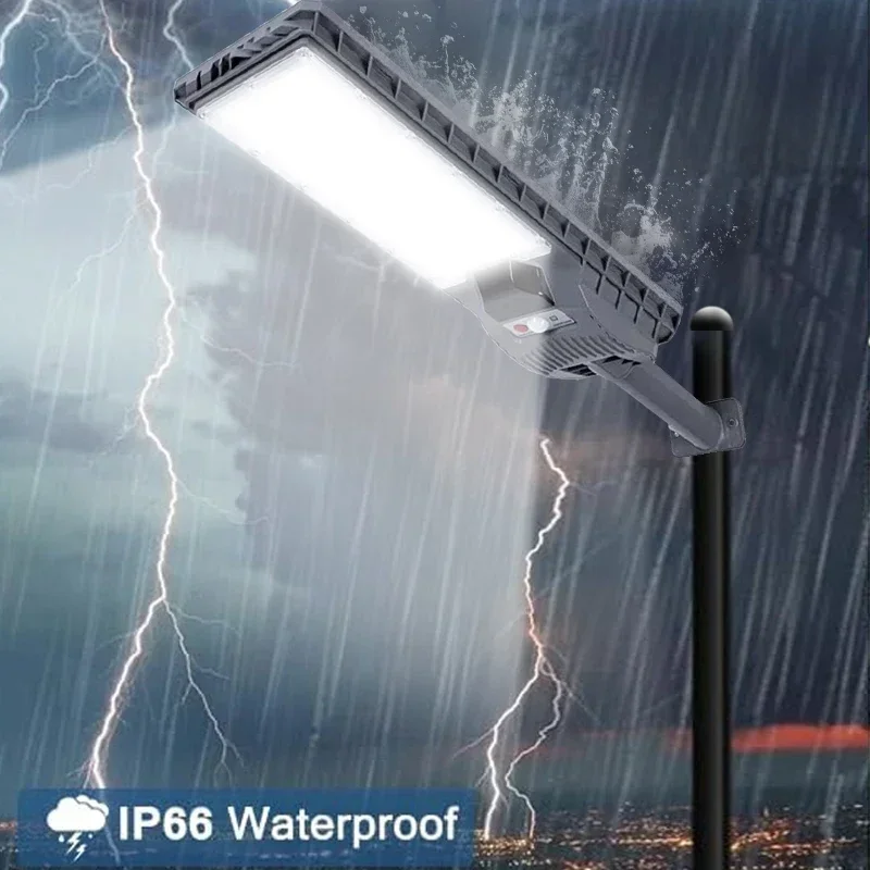 Модернизированная суперъяркая Солнечная лампа JVEE 300 Вт 2000 мАч уличная движение