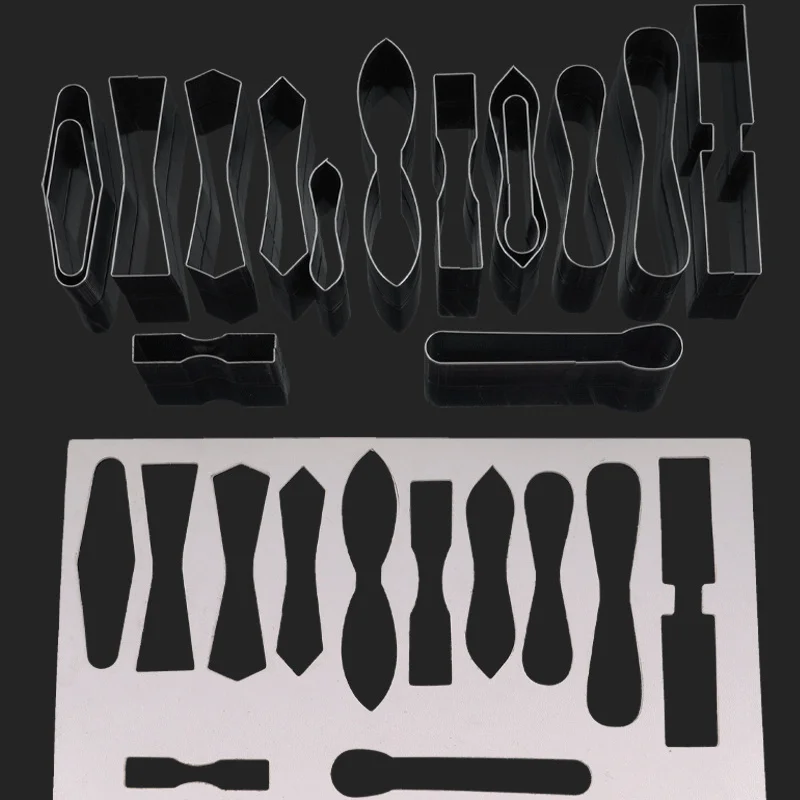 

DIY Leather Craft Punching Tools One Hole Hollow Punch Cutter Set for Handmade DIY Leather Craft Belt Puncher Tool
