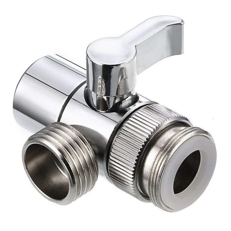 

Bathroom Faucet Adapter, Diverter with Valve and Water Faucet Connector for Bathroom, Bidet and Shower, Kitchen Accessories