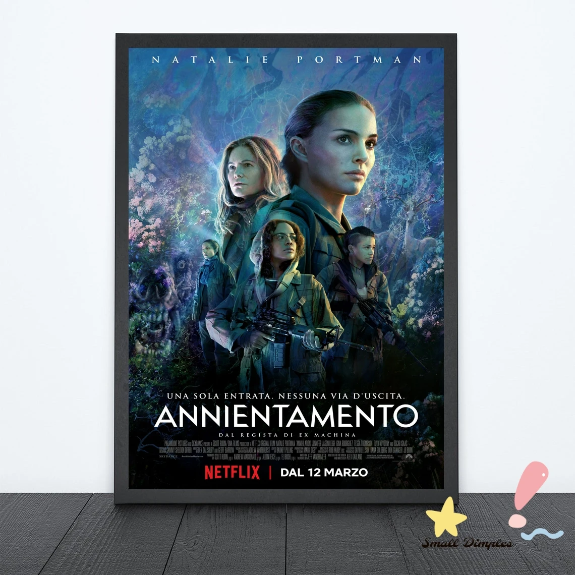 

Постер с изображением фильма «Уничтожение», холст, Художественная печать, украшение для дома, настенная живопись (без рамки)