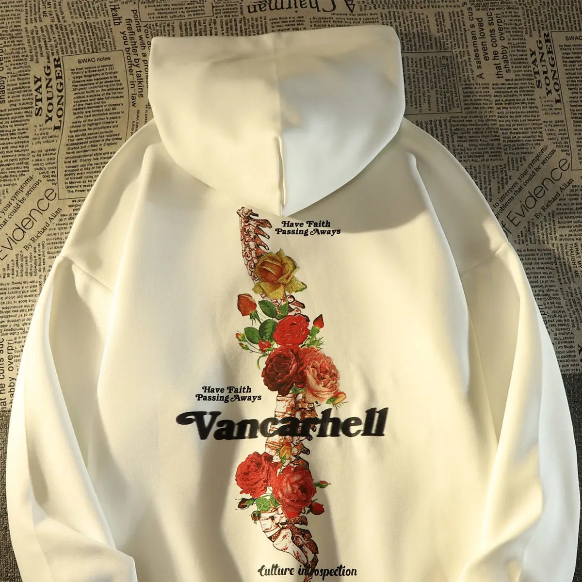 

Толстовка с капюшоном для мужчин и женщин, Свитшот в готическом стиле, с длинным рукавом, худи свободного покроя, в стиле Харадзюку, большие размеры 3XL, Осень-зима