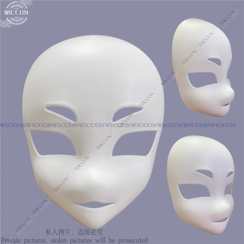 Череп Пушистый Косплей Головные Уборы Ткань Для Лица Комплект Маска Маленькая