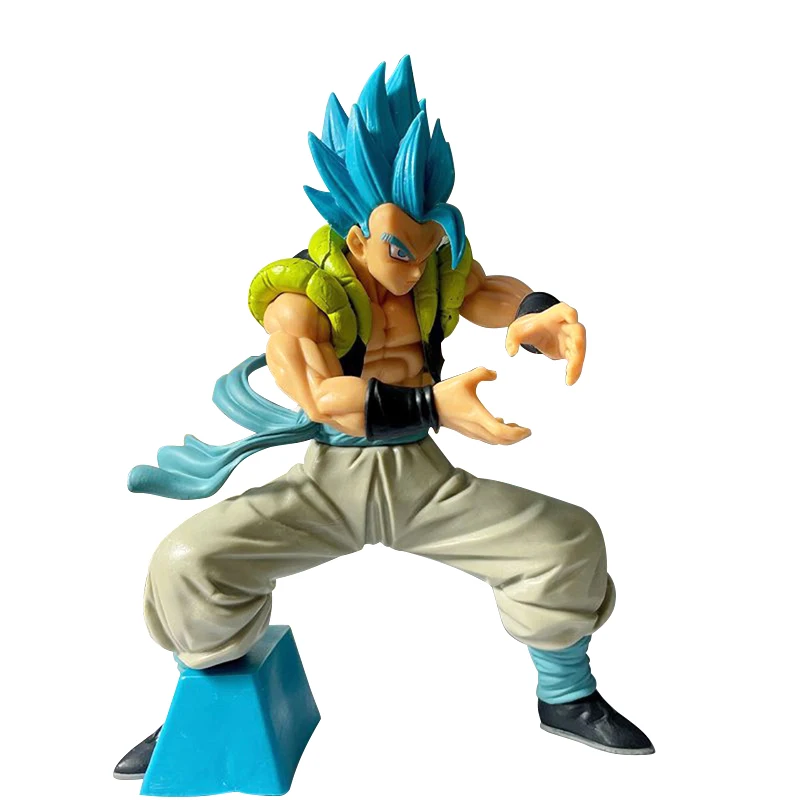 

18cm Anime Dragon Ball Z Action Figure Gogeta Son Goku Super Saiyan Turtle School Qigong PVC Collectible Model Toy Kid Gift