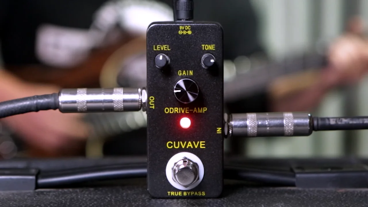 

Guitar Accessories oem Factory Price Durable Overdrive-AMP guitar effects pedal