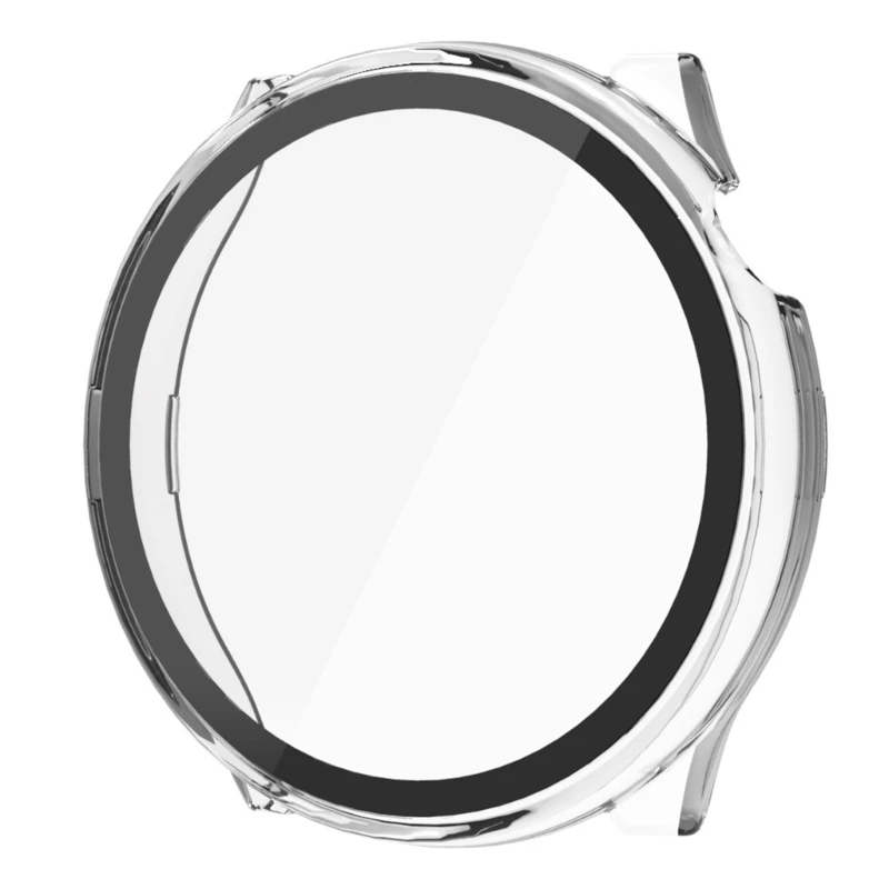 

D0UA Tempered-Glass Film+Case Screen Protector Full Coverage Cover Antiscratch Frame-Shell Watch Housing For Amazfit-GTR Mini
