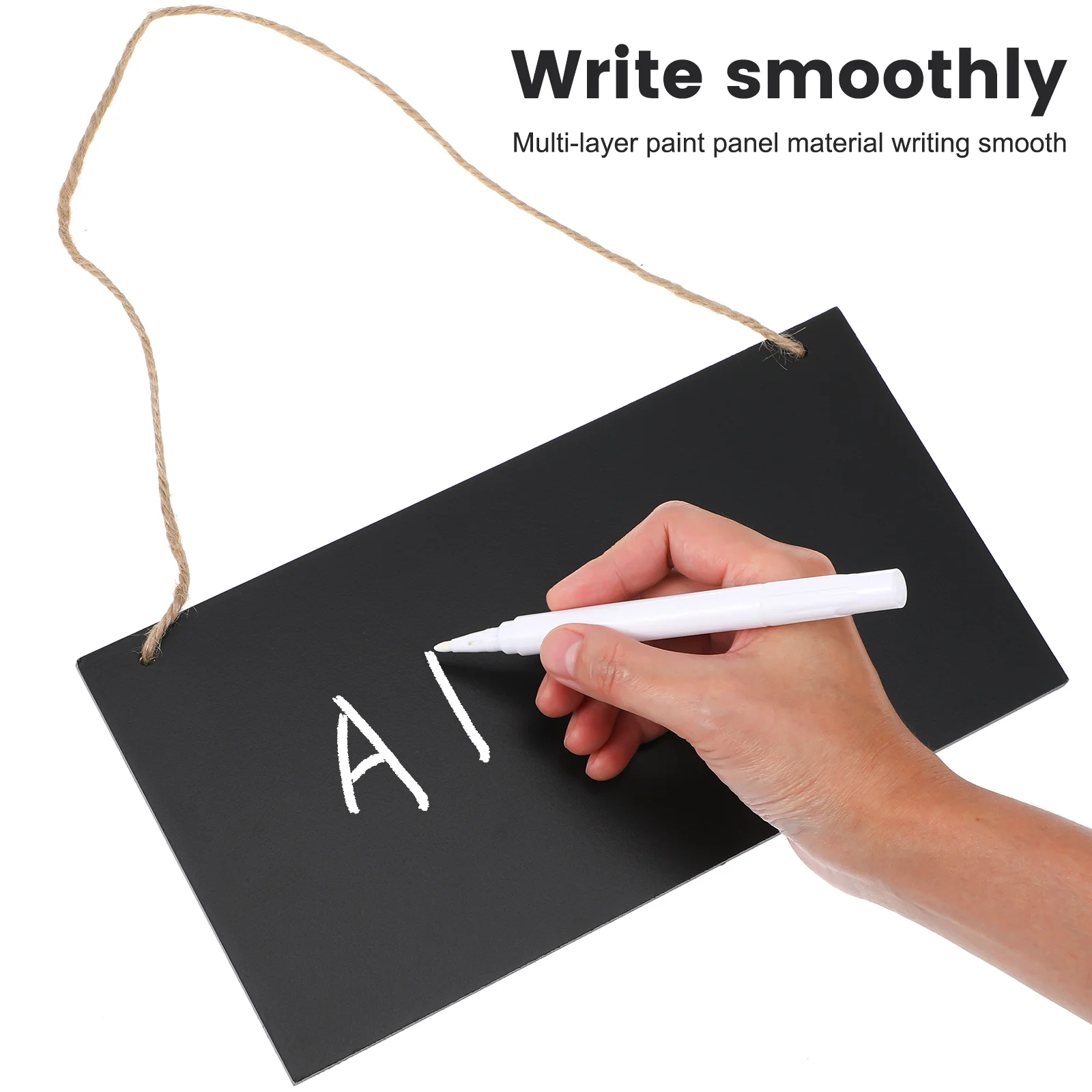 Черный знак подвесные доски в деревенском стиле мел пастельные карандаши для