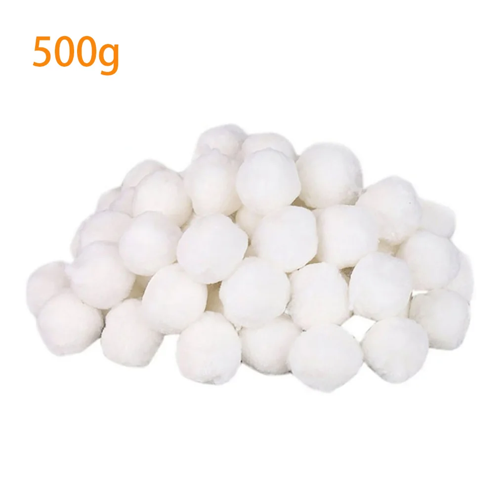 

Swimming Pool Water Filter Ball Hot Tub Fishtank Pool Aquarium Water Pump Fiber Filter Ball 200g/500g/700g