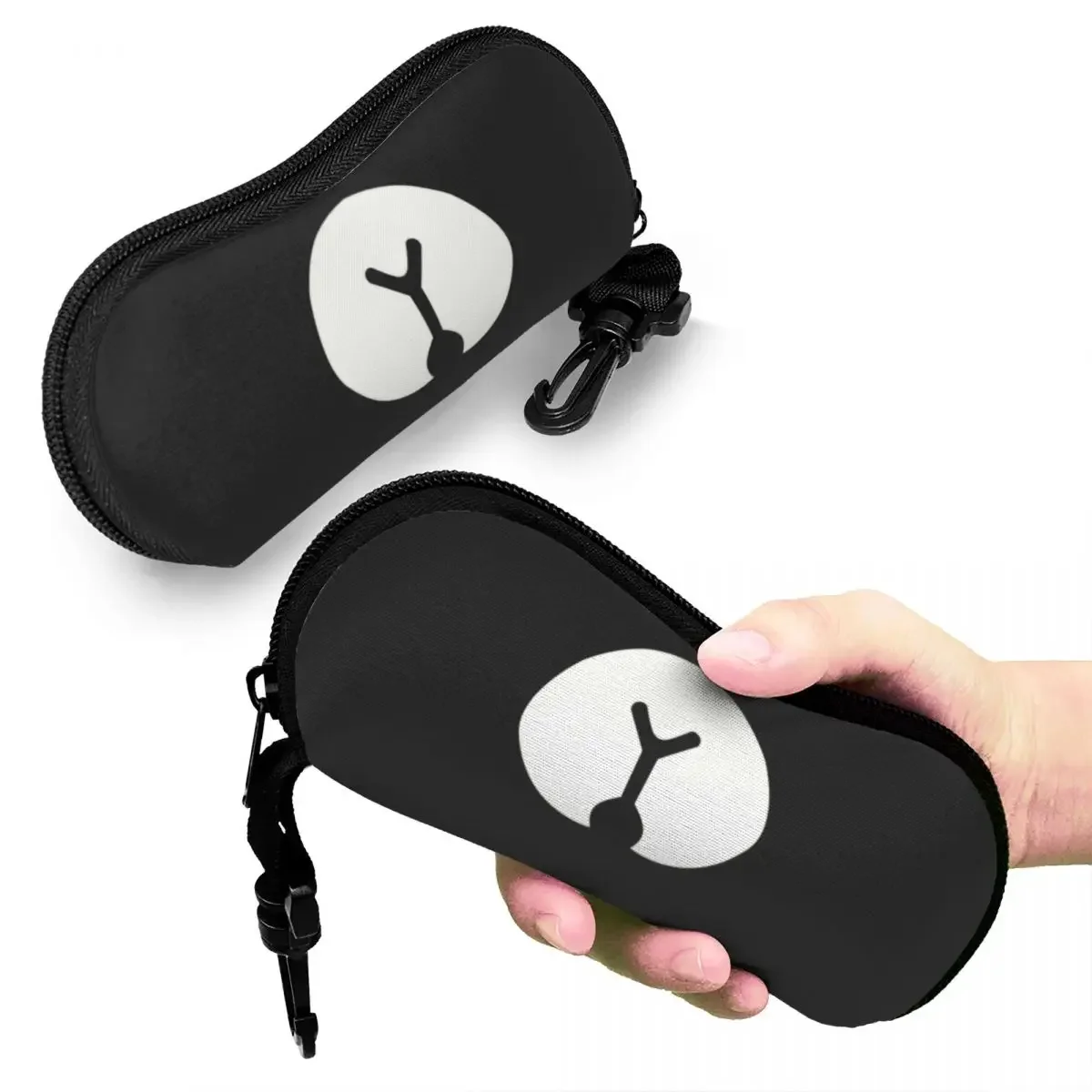 Модный чехол для очков с милым медведем панды на заказ унисекс крутой животными