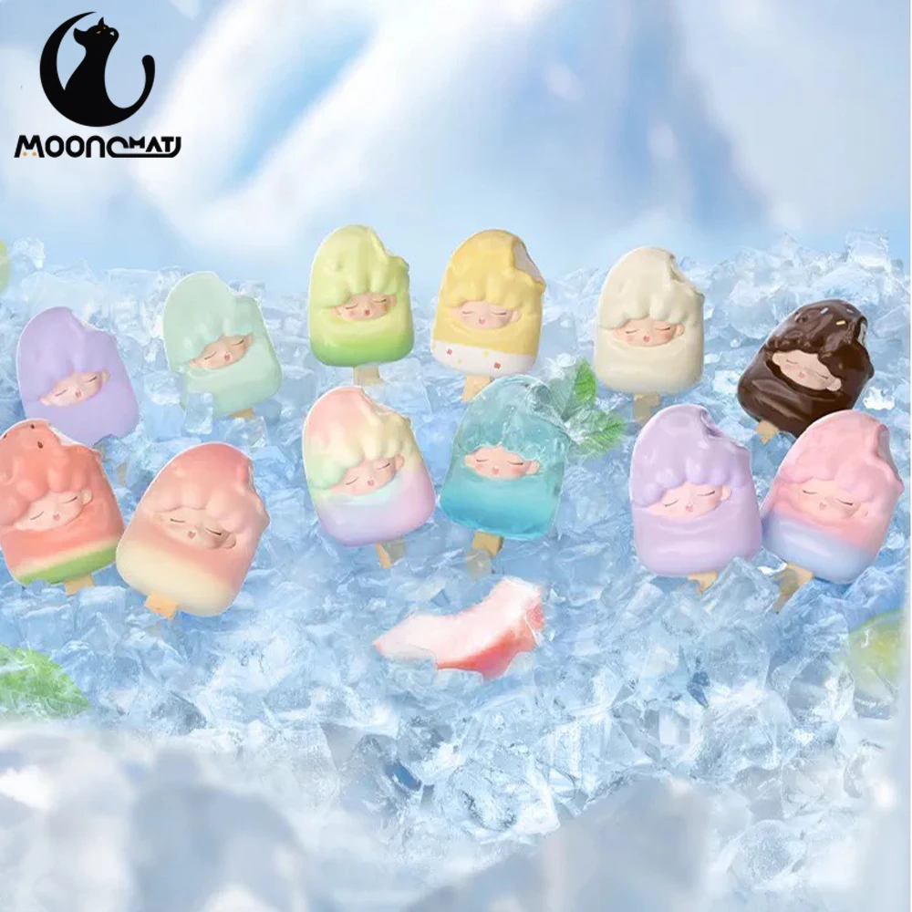 

Yumo глухая коробка Mini Popsicles Series таинственная коробка оригинальная кавайная фигурка мультяшная модель загадочная коробка коллекционный подарок для девочек