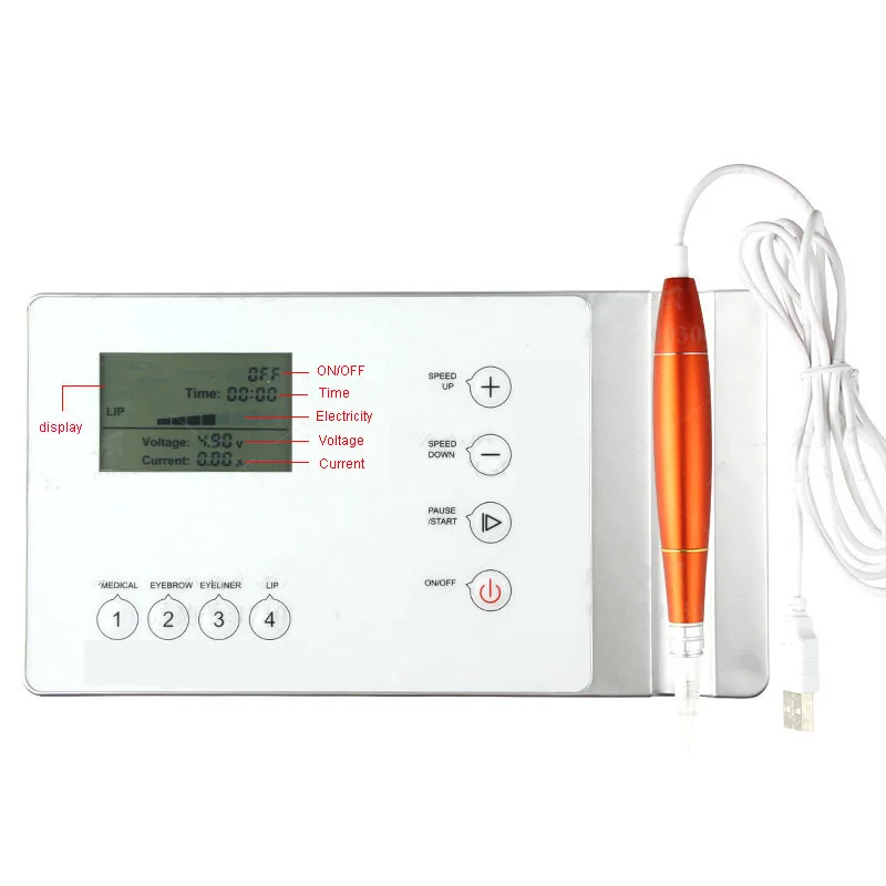 

2019 Portable cosmetic tattoo machine permanent make up machine