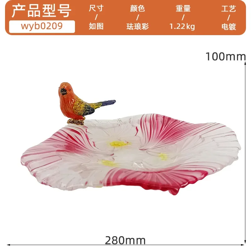 Тарелка с изображением волшебных фруктов для гостиной Настольная закуска