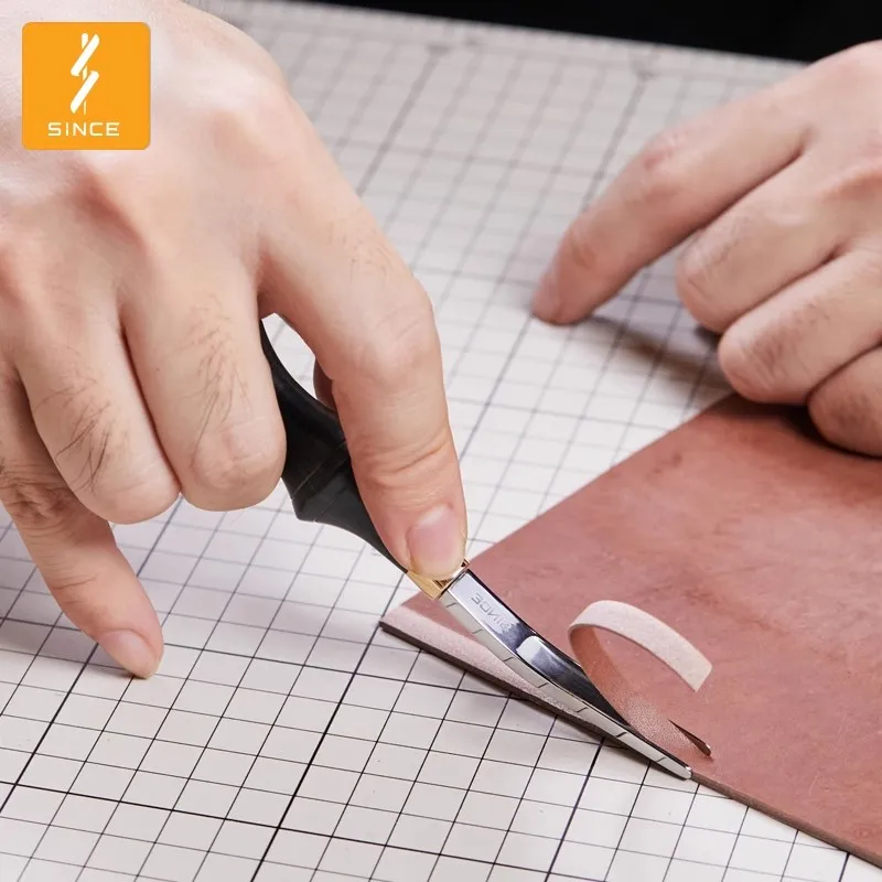 Станок для обрезки кожи с широкими краями 6 мм ручная филировка лезвий из стали