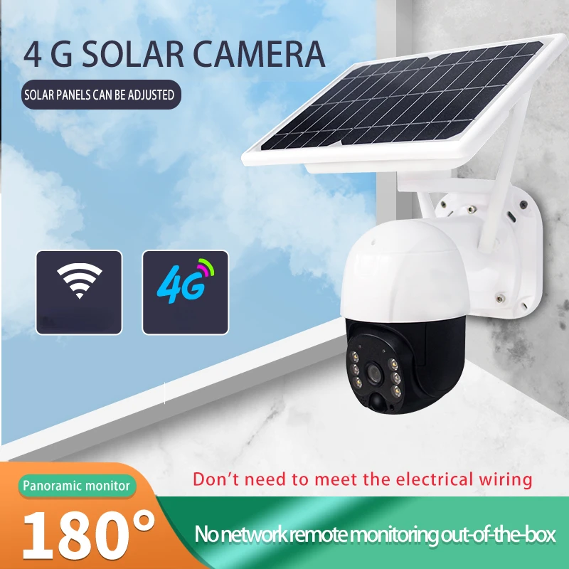 Pаспродажа Беспроводная наружная камера видеонаблюдения, 4 МП, Wi-Fi, 4G, дуплексная Голосовая камера без мертвого угла, полноцветная водонепроницаемая Ip-... Pаспродажа Беспроводная наружная камера видеонаблюдения, 4 МП, Wi-Fi, 4G, дуплексная Голосовая камера без мертвого угла, полноцветная водонепроницаемая Ip-...