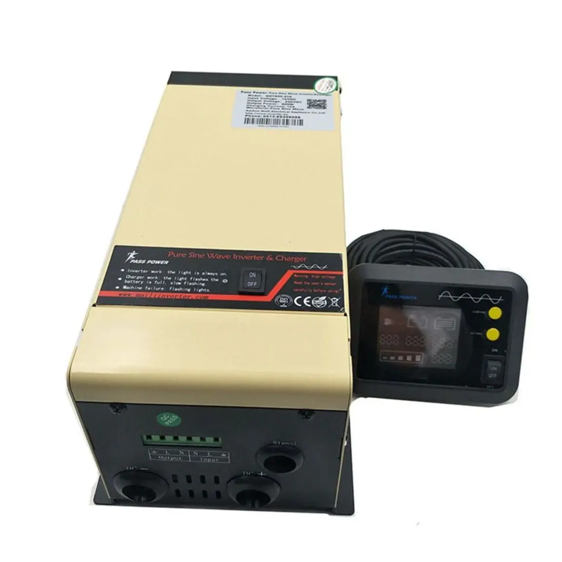 

800w DC12v 24v 48v AC 110v 230v Low Frequency Pure Sine Wave Inverter