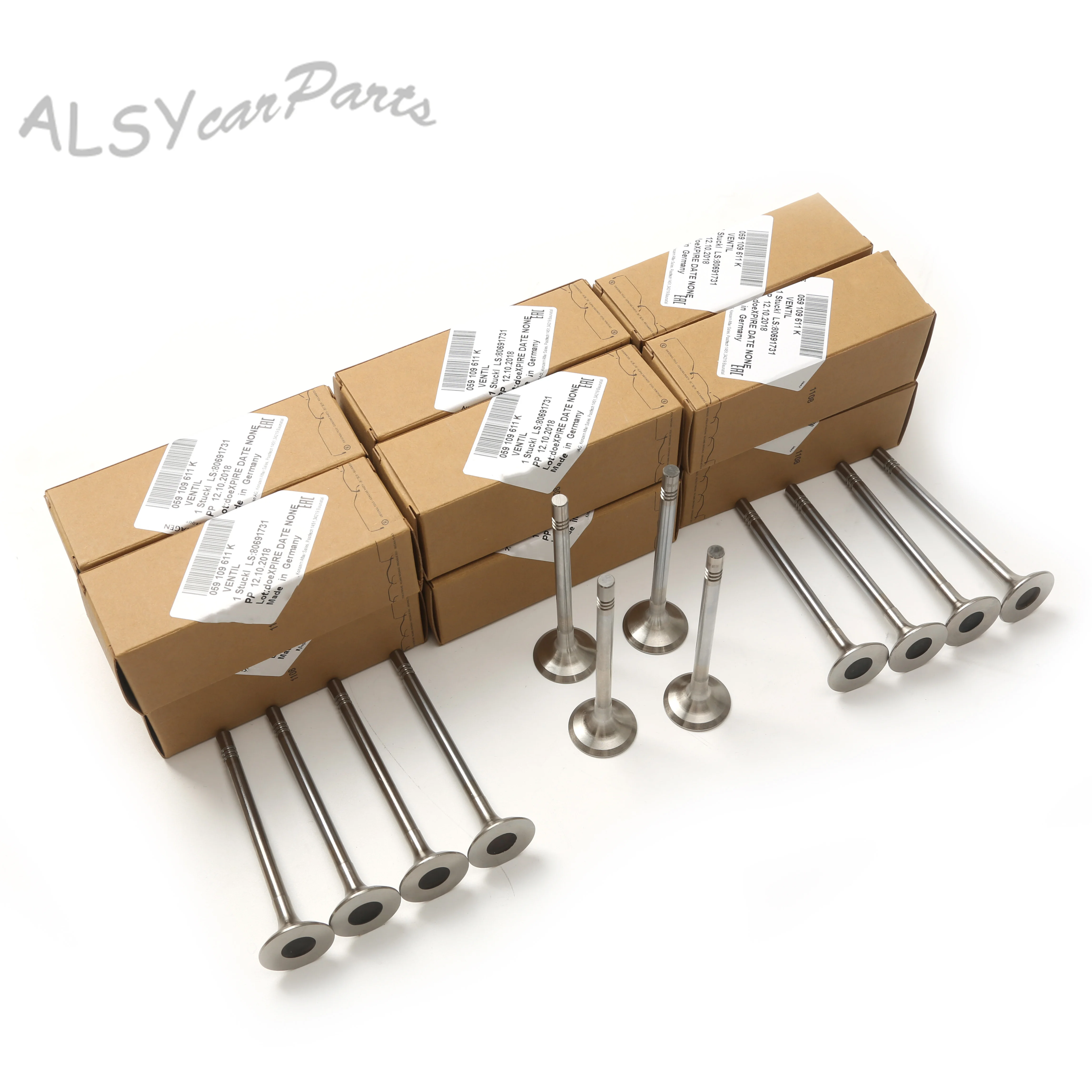 

Engine STD Exhaust Valve Set 01-24419-SX 059 109 611 K For Audi A4 Avant A6 A8 Q7 3.0 TDI quattro VW PHAETON CARA Saloon
