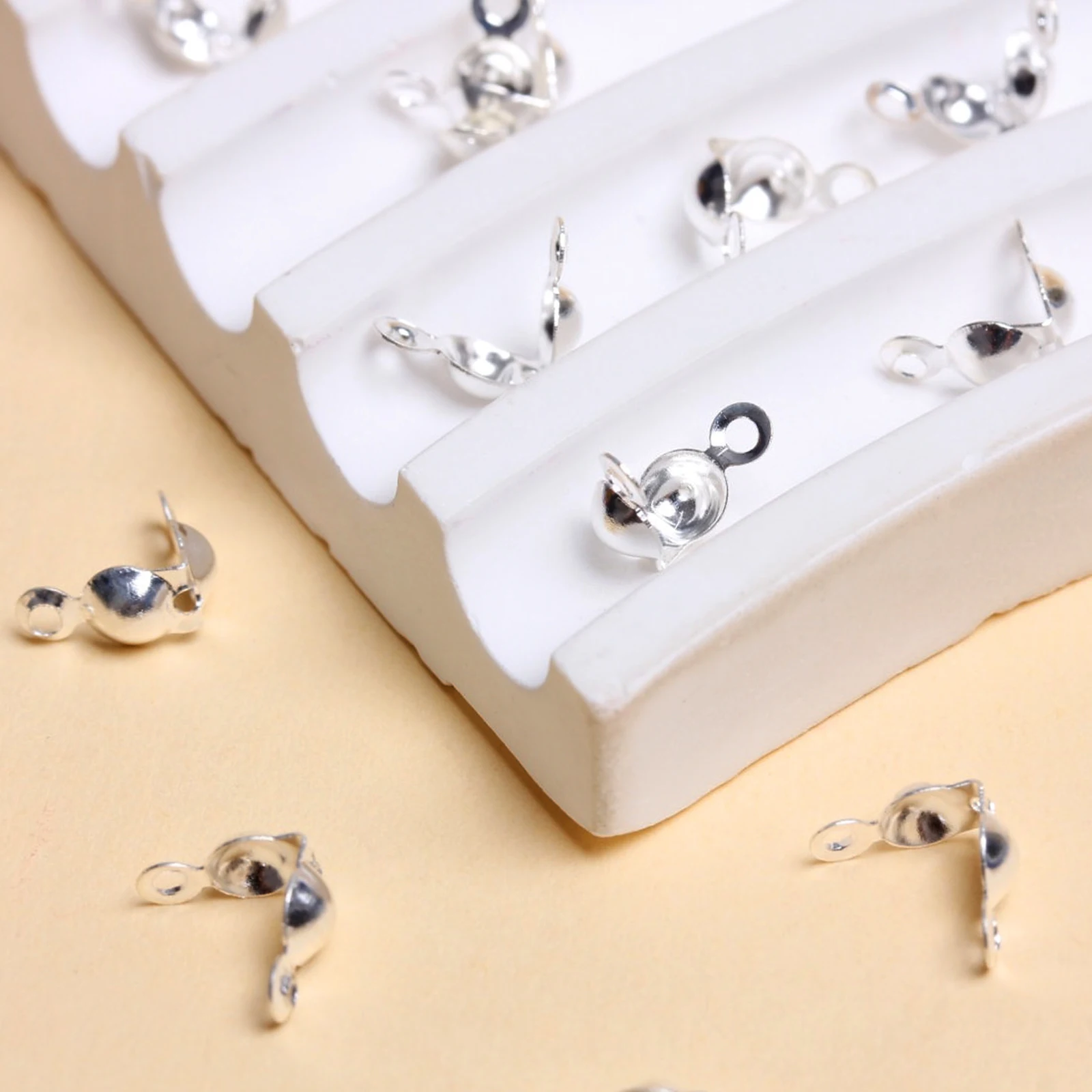 200 шт. 4*8 мм соединительная застежка фитинг шариковая цепочка обжимные бусины