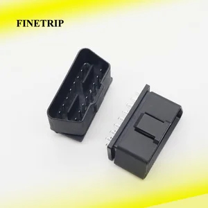 12V 24V Auto Parts Turck 16Pin OBD Male Connector Assembly J1962M Plug OBD2 Car Adapter With 16 Terminals