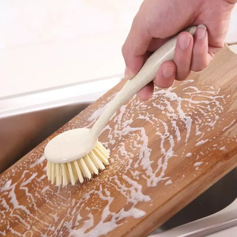 

Handle Pan Pot Brush sink Dish Bowl Washing Cleaning Brush Multifunctional Practical Stain removal Kitchen Cleaning Tools