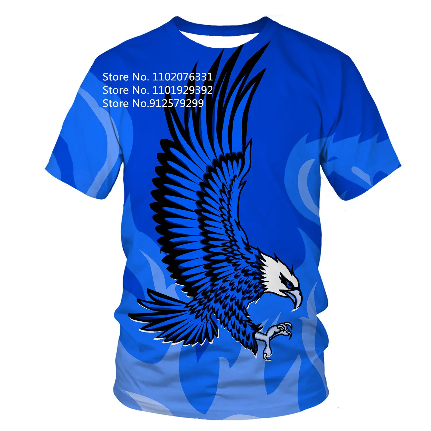 Брендовая летняя футболка BIANYILONG с 3d рисунком орла модный уличный повседневный