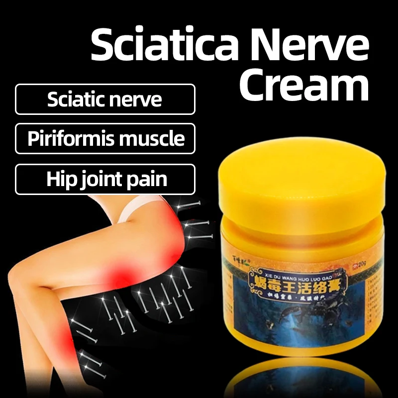 Травяной крем для лечения ранкового нерва 20 г поясничный диск бедра суставов