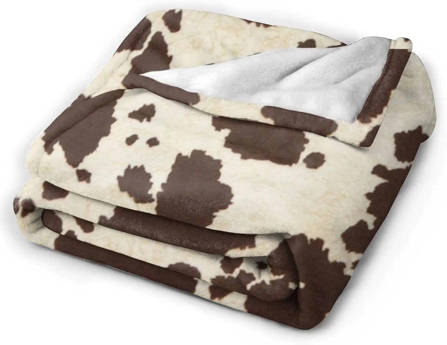 HGOD DESIGNS Manta для флисового цвета с estampado de piel Fagón y blanco ультра suave acogedora decorativa