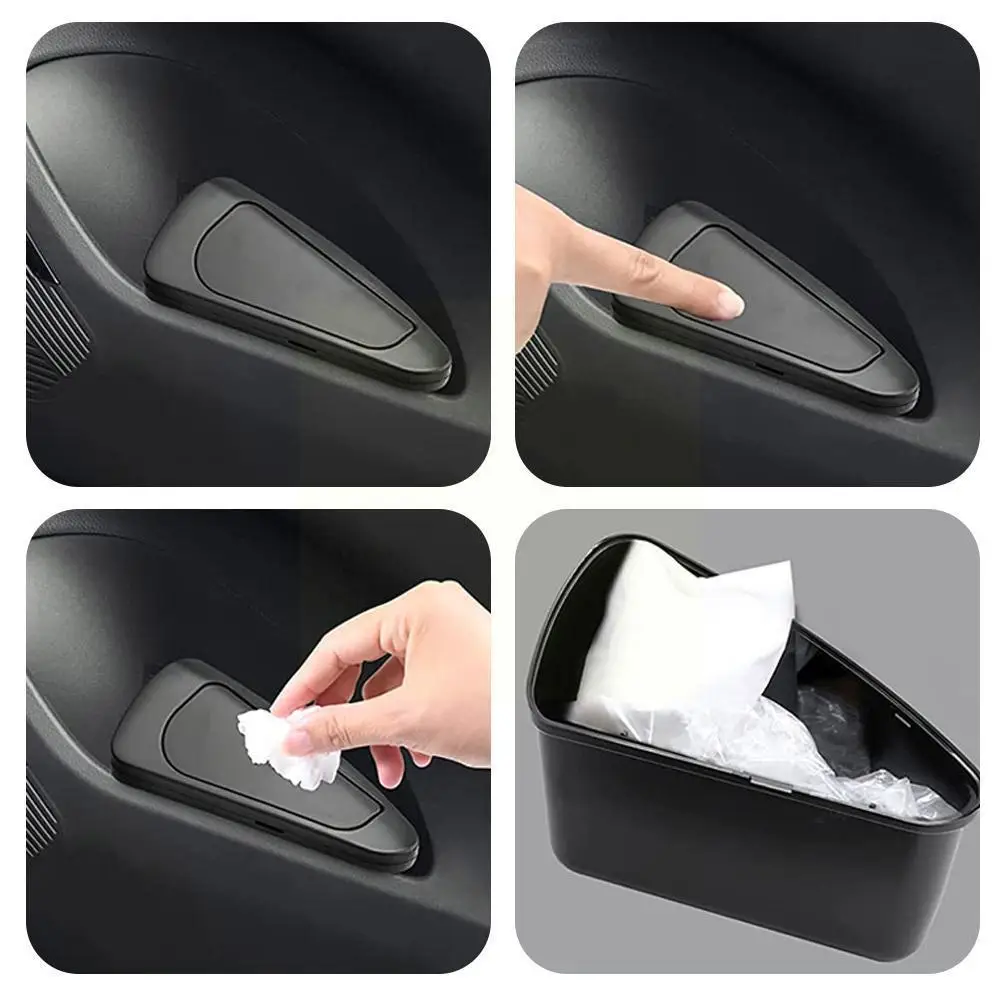 

1PCS Storage Box Door Special Side Trash Can Ashbin Car Organizer for Toyota RAV4 Xa50 2019 2020 Accessories R1M1