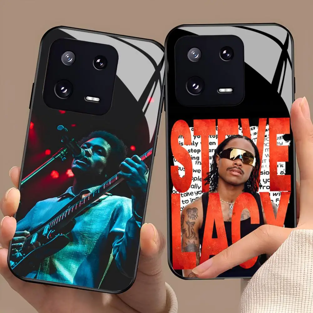Фото Чехол для телефона R&B Singer Steve L-lacy для Xiaomi 17 15 14 13 12 Mi 11 X T Ultra Pro Lite 5G, черный, стеклянный №1