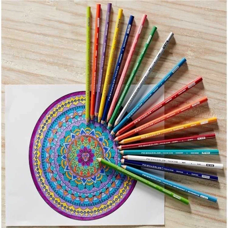 Цветные карандаши Prismacolor Premier USA мягкие толстые сердечники светостойкий материал