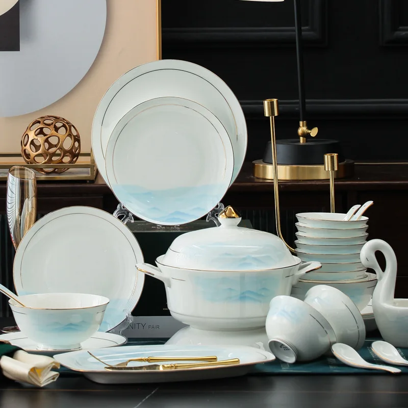 

BB53 dinner set plates and dishes pieces dish set dinnerware